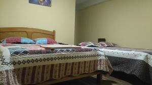 Postel nebo postele na pokoji v ubytování Hostal Inca