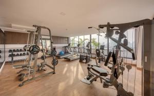 Fitness centrum a/nebo fitness zařízení v ubytování Phnom Penh 51 Hotel & Residences + 37 fotografií