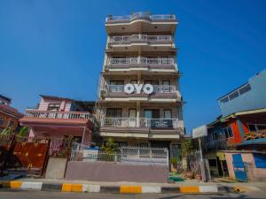 O edifício onde o hotel está situado