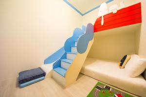 Een zitgedeelte bij Childlike B&B