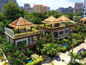 Letecký snímek ubytování Private pool & Jacuzzi villa Pattaya - 600m from beach