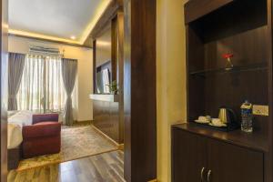 พื้นที่นั่งเล่นของ Hotel Ichchha
