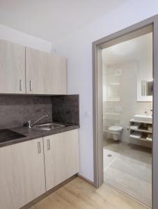 Koupelna v ubytování Apartment Hotel 37