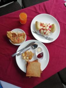 Breakfast options available to guests at Kathmandu Peace Home