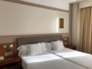 Postel nebo postele na pokoji v ubytování Hotel Olid