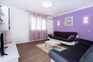 Posezení v ubytování Villa Duce in Omis, private pool