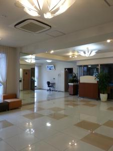 Lobby o reception area sa Kagoshima Daiichi Hotel Kishaba