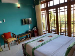 Voodi või voodid majutusasutuse Serenity Hill Oasis toas