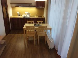 Küche/Küchenzeile in der Unterkunft Apartmán B 101 Vysoké Tatry