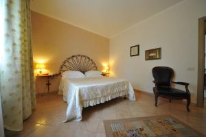 Letto o letti in una camera di Albergo La Primula