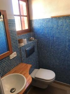 Ванная комната в Espectacular apartamento cerca de Barcelona con free wifi