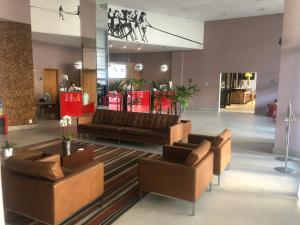 Area soggiorno di Studio particular em Hotel