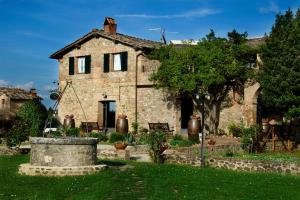 Kebun di luar Agriturismo Poggio Bonelli