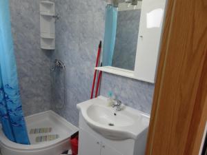 Koupelna v ubytování Apartments Ana