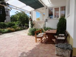 Balkón nebo terasa v ubytování Apartments Ana