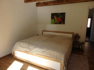 Postel nebo postele na pokoji v ubytování Amsel Haus