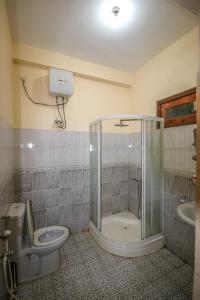 Koupelna v ubytování Leynbaan Villa