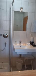 Koupelna v ubytování Haus Angelika - bed & breakfast - Innsbruck/Igls