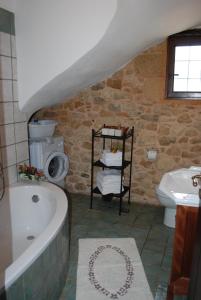 Kúpeľňa v ubytovaní Drys Villas