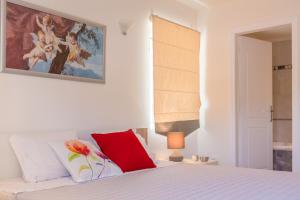 Posteľ alebo postele v izbe v ubytovaní Villa Santa Barbara