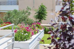 Vonkajšia záhrada v ubytovaní Villa Santa Barbara