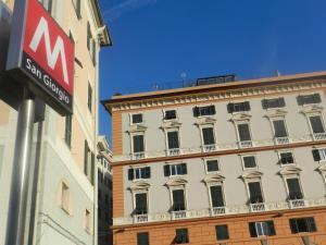 The building in which a vendégházakat is located