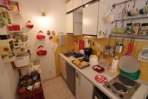 Kuchyň nebo kuchyňský kout v ubytování Apartment Nena