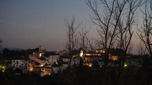 FaugliaにあるVilla Silvestriの夜の街灯