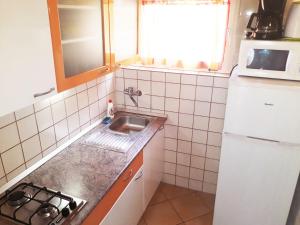 Kuchyň nebo kuchyňský kout v ubytování Apartments Carmen Vinisce