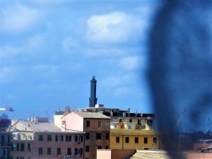 A general view of Genova or a view of the city taken from a vendégházakat