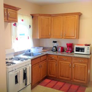 Kuchyň nebo kuchyňský kout v ubytování Beacon Rise Apartment