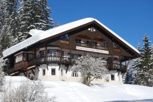 Ferienwohnung Pension Tirol v zimě