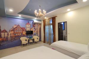 Voodi või voodid majutusasutuse Romantic B&B toas +17 fotot