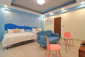 Voodi või voodid majutusasutuse Romantic B&B toas