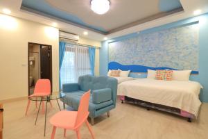 Voodi või voodid majutusasutuse Romantic B&B toas