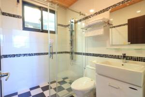 Vannituba majutusasutuses Romantic B&B