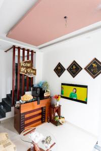Posezení v ubytování Ha Khoa Hotel Dalat