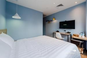 Letto o letti in una camera di Prince Hotel