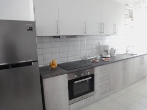 Kuchyňa alebo kuchynka v ubytovaní Polychrono Nikos Apartment
