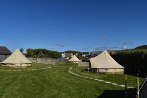 Landskap nær campingplassen