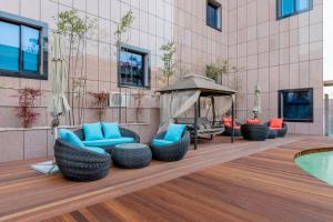 Posezení v ubytování Air Sky Hotel