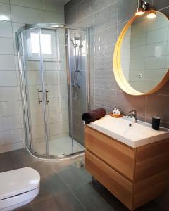 Kúpeľňa v ubytovaní Casa Punta + 36 fotografií