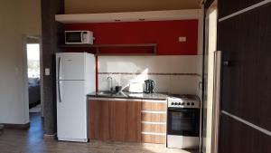 Η κουζίνα ή μικρή κουζίνα στο Altas Tierras de Ventania