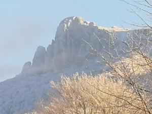 Pemandangan gunung umum atau pemandangan gunung yang diambil dari lodge