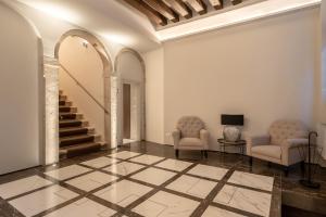 A seating area at Il Pozzo Magico