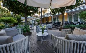 Posezení v ubytování Hotel Rosenblatt