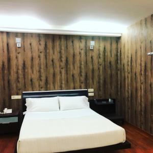 Postel nebo postele na pokoji v ubytování Motel Abalo