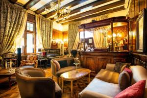 O zonă de relaxare la Scala Boutique-Hotel