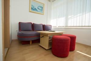 Posezení v ubytování Beach Studio Apartment Marija