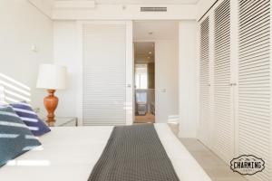 Łóżko lub łóżka w pokoju w obiekcie Eurobuilding 2 Luxury - Espectaculares Vistas